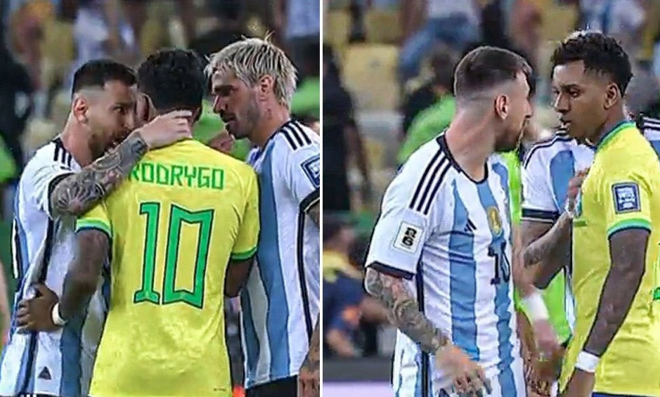 Messi xử đẹp sao Brazil