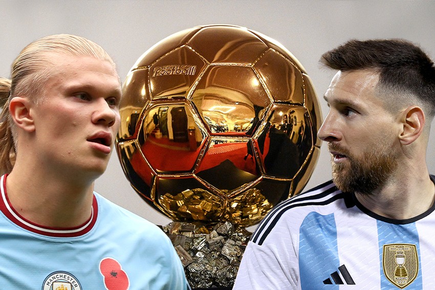 Có 1 cuộc nước rút ngầm, quyết liệt giữa Messi và Haaland