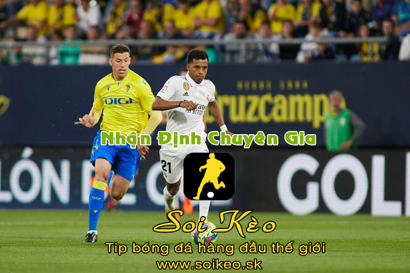 Soi Kèo tip bóng đá Real Madrid - Cadiz