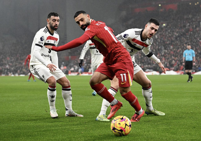 Rượt đuổi tỉ số ở Anfield, Man United giật điểm từ tay Liverpool